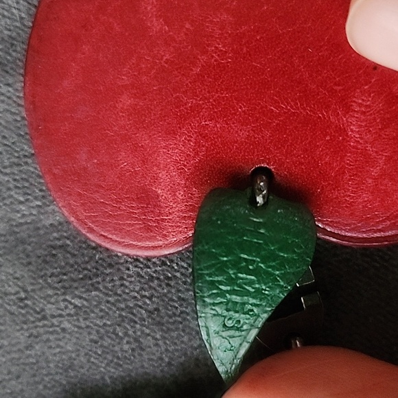 HERMES Fruit Motif Apple Bag Charm Red - Picture 4 of 5